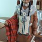 Traditional Native American Ceramic Figurine, hand painted and detailed.
