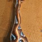 Copper Over Silver Tone Giraffe Brooch Pin MCM