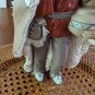 North America Native American Ceramic Figure Clad In Winter Attire