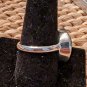 Round Faceted Aventurine 925 Sterling Silver Ring Size 10