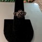 Vintage Sterling Silver 925 Rose Ring Size 6.5 5 grams