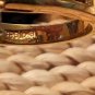 18k GE Gold Plated CZ Cocktail Ring size 7