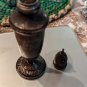 Mueck-Cary M Sterling Silver Salt Shaker Pattern #853 35 grams 4.5" tall