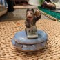Vintage and unique Small Bear Ceramic Trinkets Box