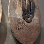 Large Puffy 925 Silver ClipOn Earrings 20 Grams 1.2 Inches eac Modernist Style