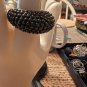 Black Spinal Dome Cocktail Ring Size 8