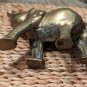 Vintage MCM Brass Elephant 4x3"