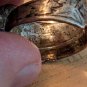 Vintage Sterling Silver Spoon Handle Ring. Size 8 Adjustable