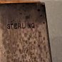Vintage Sterling Silver Match Box Holder Marked  WHI And Sterling
