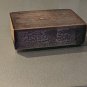 Vintage Sterling Silver Match Box Holder Marked  WHI And Sterling