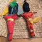 Pair Of Voodoo Dolls, 7.5" each