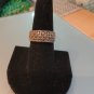 Intricate Wid Band 925 Silver Ring Marked Size 7.75 3 Grams