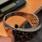 Intricate Wid Band 925 Silver Ring Marked Size 7.75 3 Grams