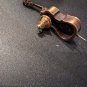 Vintage Violin Pin Back Brass 2.5"