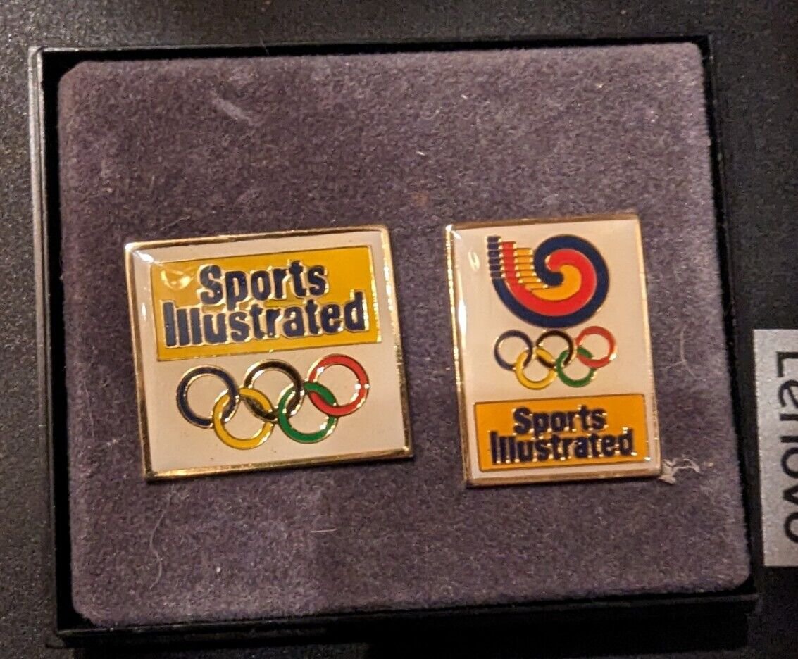 Vintage Sports Illustrated Pins Seoul 1988 Olympic Games Two Pin Set ...