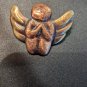 Copper And Brass Colored Praying Angel Brooch Ships for free