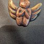 Copper And Brass Colored Praying Angel Brooch Ships for free