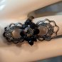 Vintage 80s Unique Custom Gently Large Ring size 8 Adjustable free shipping.