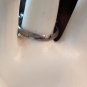 Vintage 80s Unique Custom Gently Large Ring size 8 Adjustable free shipping.