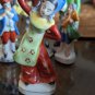 Porcelain Occupied Japan Seven Figurines Lot Mostly Victorian,  All Marked