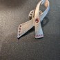 Breast Cancer Ribbon Pink Gemstones Avon Vintage Lapel Pin, proceeds to charity
