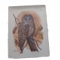 Vintage Great Horned Owl Art Print by Paul C. Connor, Arthur Kaplan Co. NY