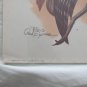 Vintage Great Horned Owl Art Print by Paul C. Connor, Arthur Kaplan Co. NY