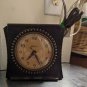 Vintage 1937  Telechron Selector 8H55  Electric Clock Square Works USA