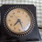 Vintage 1937 Telechron Selector 8H55 Electric Clock Square Works USA