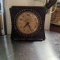 Vintage 1937 Telechron Selector 8H55 Electric Clock Square Works USA