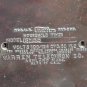 Vintage 1937 Telechron Selector 8H55 Electric Clock Square Works USA