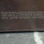 Vintage 1937 Telechron Selector 8H55 Electric Clock Square Works USA