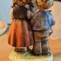 Hummel Figurine-BIRTHDAY SERENADE-#218- TMK4-Boy w/accordion-Girl w/horn Goebel