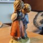 Hummel Figurine-BIRTHDAY SERENADE-#218- TMK4-Boy w/accordion-Girl w/horn Goebel