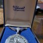 Vintage Blackinton Pewter Aquarius Chain & Pendant Necklace In Box USA