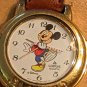 Lorus Quartz Disney Watch Japan Movmnt V421 0061 R2 Original Brown leather strap
