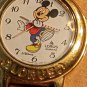 Lorus Quartz Disney Watch Japan Movmnt V421 0061 R2 Original Brown leather strap