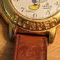 Lorus Quartz Disney Watch Japan Movmnt V421 0061 R2 Original Brown leather strap