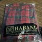 Haband, Classic Checkered Red PJs, Size 12, XL