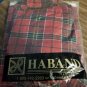 Haband, Classic Checkered Red PJs, Size 12, XL