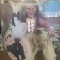 Native American Shaman Figurine In Glass Dome