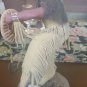 Native American Shaman Figurine In Glass Dome