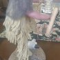Native American Shaman Figurine In Glass Dome