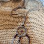 Leather Straps And Beads Genuine Medicine Wheel Dream Catcher Necklace