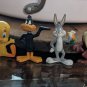 WB FIGURES BUGS BUNNY,DAFFY DUCK,MARVIN MARTIAN,TWEETY BIRD, TASMANIAN DEVIL 2.5