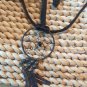 Native American Metal Dream Catcher Pendant
