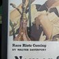 Framed Vintage Magazine Ad Ephemera - Collier's Cover Page Shriner Houka- 1943