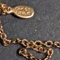 Lind 14k GE Simulated Stone Heart Pendant Necklace