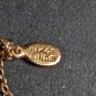 Lind 14k GE Simulated Stone Heart Pendant Necklace