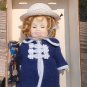 Vintage 1983 And Deal Doll Shirley Temple Classic Blue Dress 6" in original box